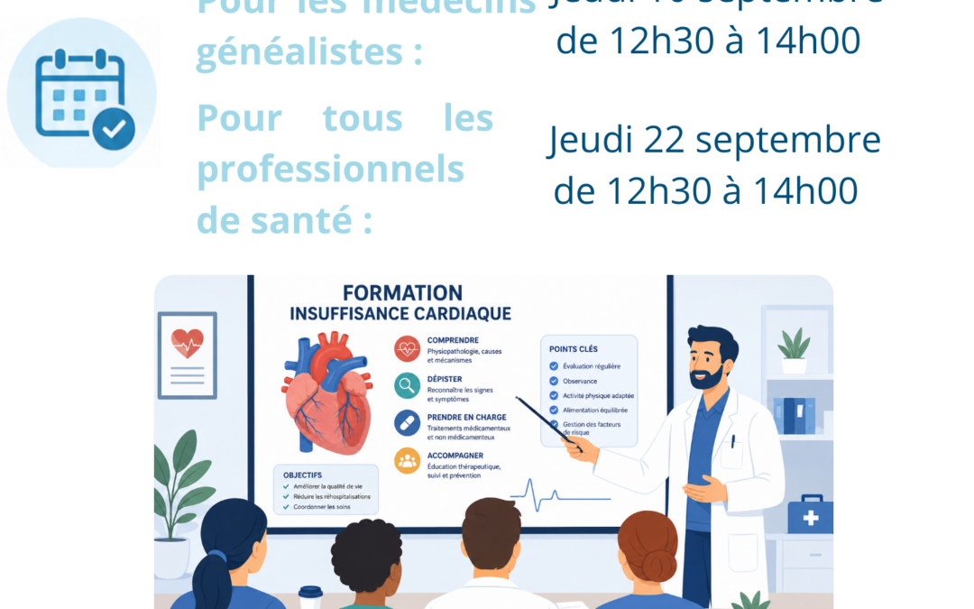 Formations Insuffisance cardiaque à venir